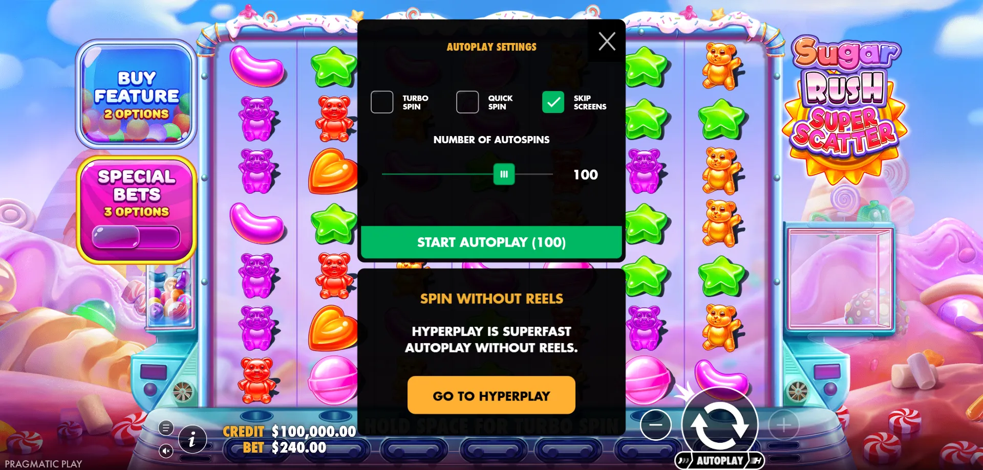 Low-Risk (1x) Strategi — sugar rush super scatter