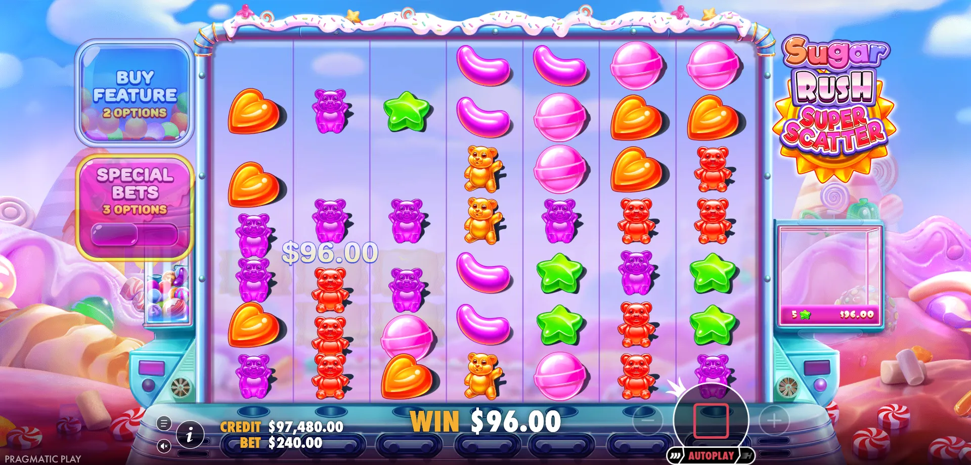 Andrucci-strategin (anpassad för slots) — sugar rush super scatter